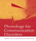 Image for Phonology for communication disorders