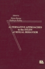 Image for Alternative Approaches to the Study of Sexual Behavior