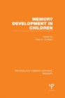 Image for Memory.: (Memory development in children)