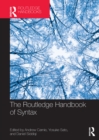 Image for The Routledge handbook of syntax