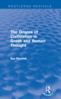 Image for The origins of civilization in Greek and Roman thought