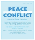 Image for Pioneers in Peace Psychology: Doris K. Miller: A Special Issue of Peace and Conflict: Journal of Peace Psychology