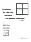 Image for Handbook for teaching statistics and research methods