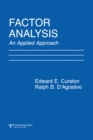 Image for Factor Analysis: An Applied Approach