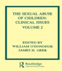 Image for The Sexual Abuse of Children: Volume II: Clinical Issues