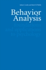 Image for Behavior analysis: foundations and applications to psychology