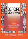 Image for Before Stonewall: activists for gay and lesbian rights in historical context