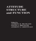 Image for Attitude structure and function