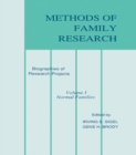 Image for Methods of family research: biographies of research projects