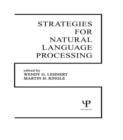 Image for Strategies for Natural Language Processing