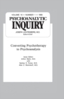 Image for Converting Psychoanalysis: Psychoanalytic Inquiry, 10.1