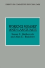 Image for Working memory and language