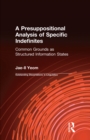 Image for Presuppositional Analysis of Specific Indefinites: Common Grounds as Structured Information States