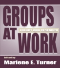 Image for Groups at work: theory and research : 0