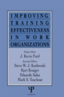 Image for Improving training effectiveness in work organizations