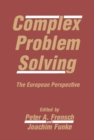 Image for Complex problem solving: the European perspective