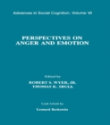Image for Perspectives on Anger and Emotion: Advances in Social Cognition, Volume Vi : 0