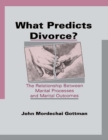 Image for What predicts divorce?: the relationship between marital processes and marital outcomes