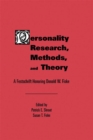 Image for Personality Research, Methods, and Theory: A Festschrift Honoring Donald W. Fiske