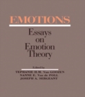 Image for Emotions: essays on emotion theory