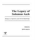 Image for The Legacy of Solomon Asch: essays in cognition and social psychology