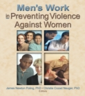 Image for Men&#39;s work in preventing violence against women