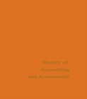 Image for A history of accounting and accountants,