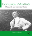 Image for Bohuslav Martinu: a research and information guide