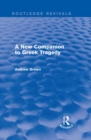Image for A new companion to Greek tragedy
