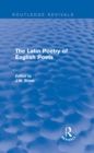 Image for The Latin poetry of English poets