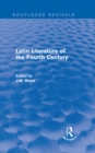 Image for Latin literature of the fourth century