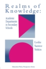 Image for Realms of knowledge: academic departments in secondary schools