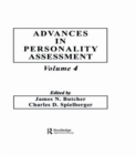 Image for Advances in Personality Assessment: Volume 4