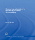 Image for Resource allocation in private research universities