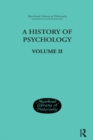 Image for A history of psychology.: (Mediaeval and early modern period) : Volume II,