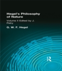 Image for Hegel&#39;s philosophy of nature : Volume II