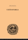 Image for Udanavarga: a collection of verses from the Buddhist canon : 14