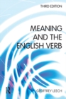 Image for Meaning and the English verb