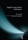 Image for English Drama Before Shakespeare