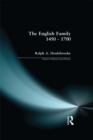 Image for The English family, 1450-1700