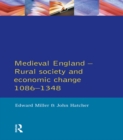 Image for Medieval England: rural society and economic change, 1086-1348