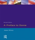 Image for A preface to Donne
