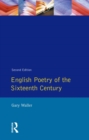 Image for English poetry of the sixteenth century