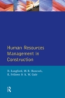 Image for Human resources management in construction