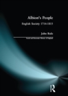 Image for Albion&#39;s people: English society 1714-1815