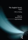 Image for The English novel.: (1700 to Fielding) : Vol. 1,