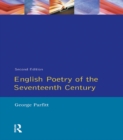 Image for English poetry of the seventeenth century