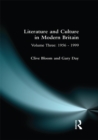 Image for Literature and culture in modern Britain.: (1956-1999) : Vol. 3,