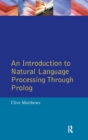 Image for An introduction to natural language processing through Prolog