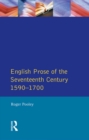 Image for English Prose of the Seventeenth Century 1590-1700